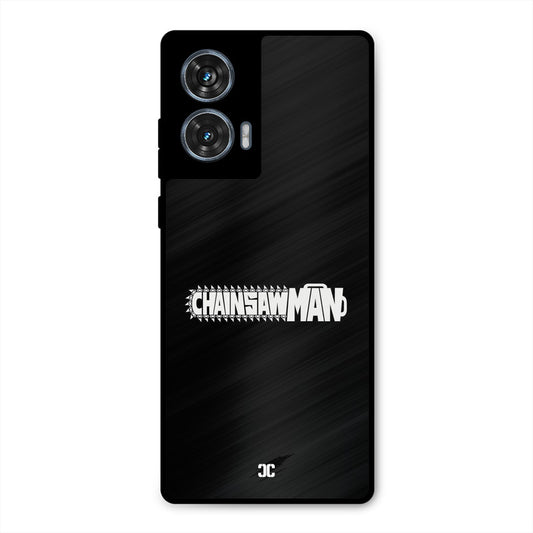 Chainsaw Logo Motorola Edge 50 Fusion Mobile Back Cover - Anime PrintShield Case