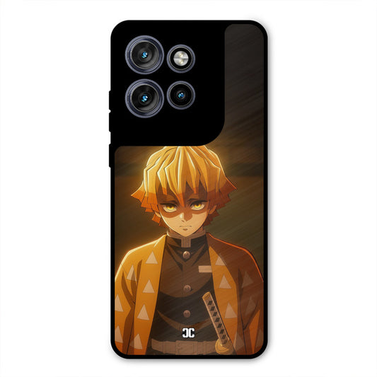 Thunderboy Zenitsu Motorola Edge 50 Neo Mobile Back Cover - Anime PrintShield Case