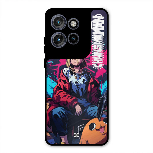 Puchita with Power Motorola Edge 50 Neo Mobile Back Cover - Anime PrintShield Case