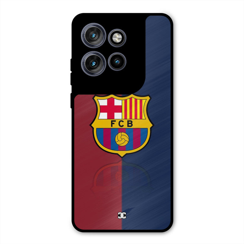 Barcelona Logo Motorola Edge 50 Neo Mobile Back Cover - Sports PrintShield Case