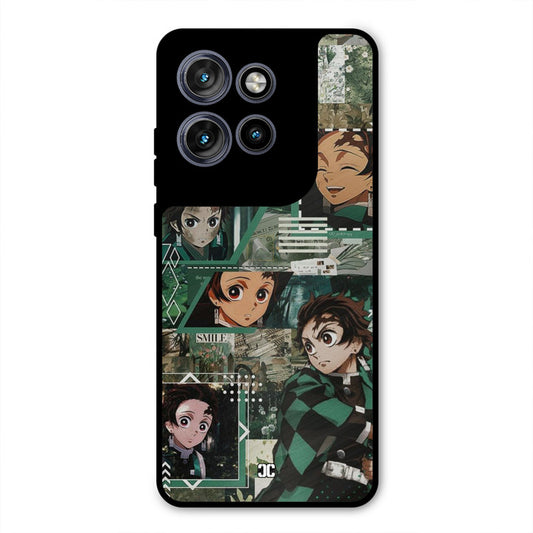 Tanjiro Thoughts Motorola Edge 50 Neo Mobile Back Cover - Anime PrintShield Case