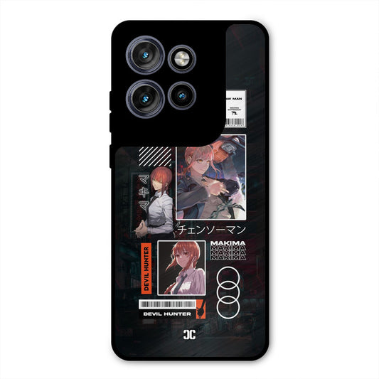 Devil Hunter Makima Motorola Edge 50 Neo Mobile Back Cover - Anime PrintShield Case