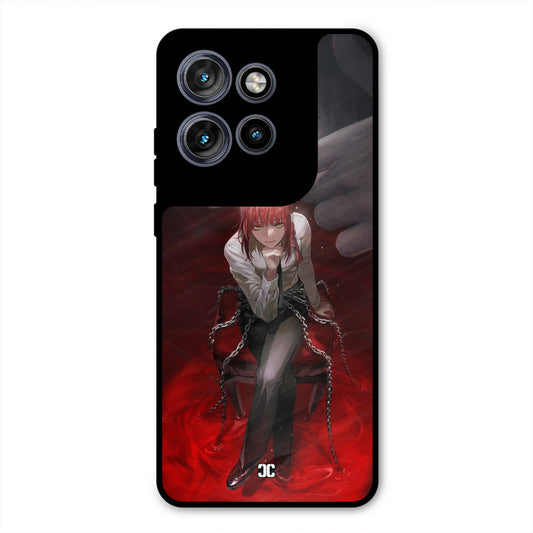 Makima Chains Motorola Edge 50 Neo Mobile Back Cover - Anime PrintShield Case