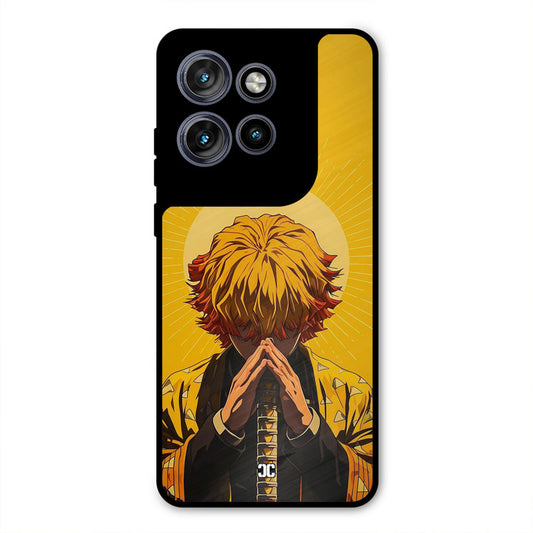 Calm Zenitsu Motorola Edge 50 Neo Mobile Back Cover - Anime PrintShield Case