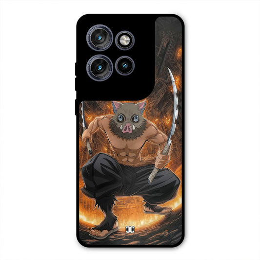 Inosuke Rage Motorola Edge 50 Neo Mobile Back Cover - Anime PrintShield Case