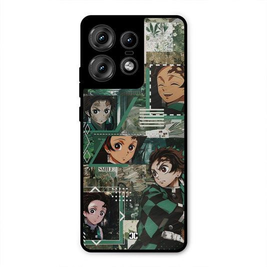 Tanjiro Thoughts Motorola Edge 50 Pro Mobile Back Cover - Anime PrintShield Case
