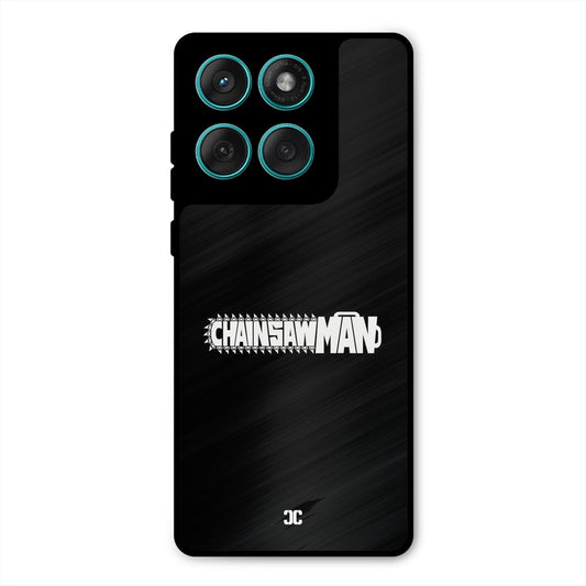 Chainsaw Logo Motorola Edge 60 Fusion Mobile Back Cover - Anime PrintShield Case