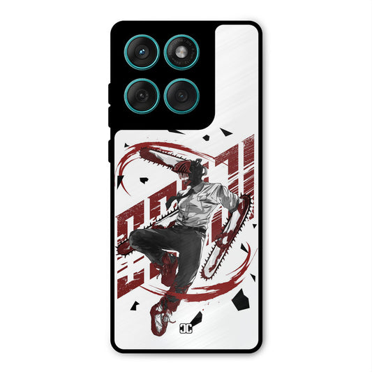 Chainsawman Typo Motorola Edge 60 Fusion Mobile Back Cover - Anime PrintShield Case