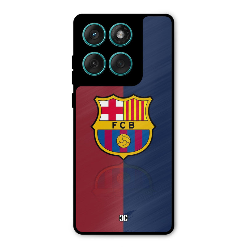 Barcelona Logo Motorola Edge 60 Fusion Mobile Back Cover - Sports PrintShield Case