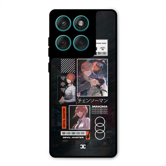 Devil Hunter Makima Motorola Edge 60 Fusion Mobile Back Cover - Anime PrintShield Case