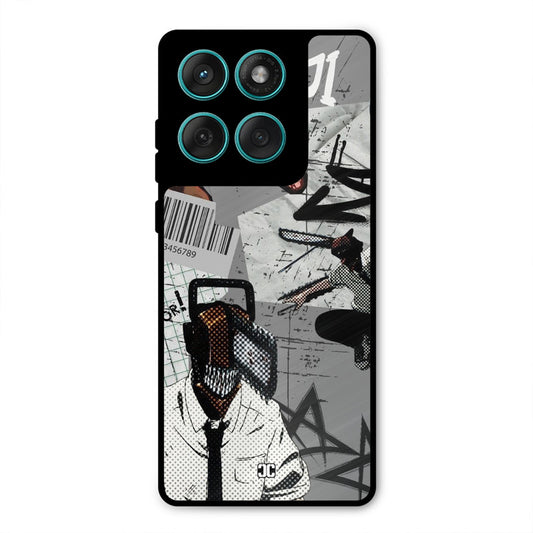 Denji Rage Motorola Edge 60 Fusion Mobile Back Cover - Anime PrintShield Case