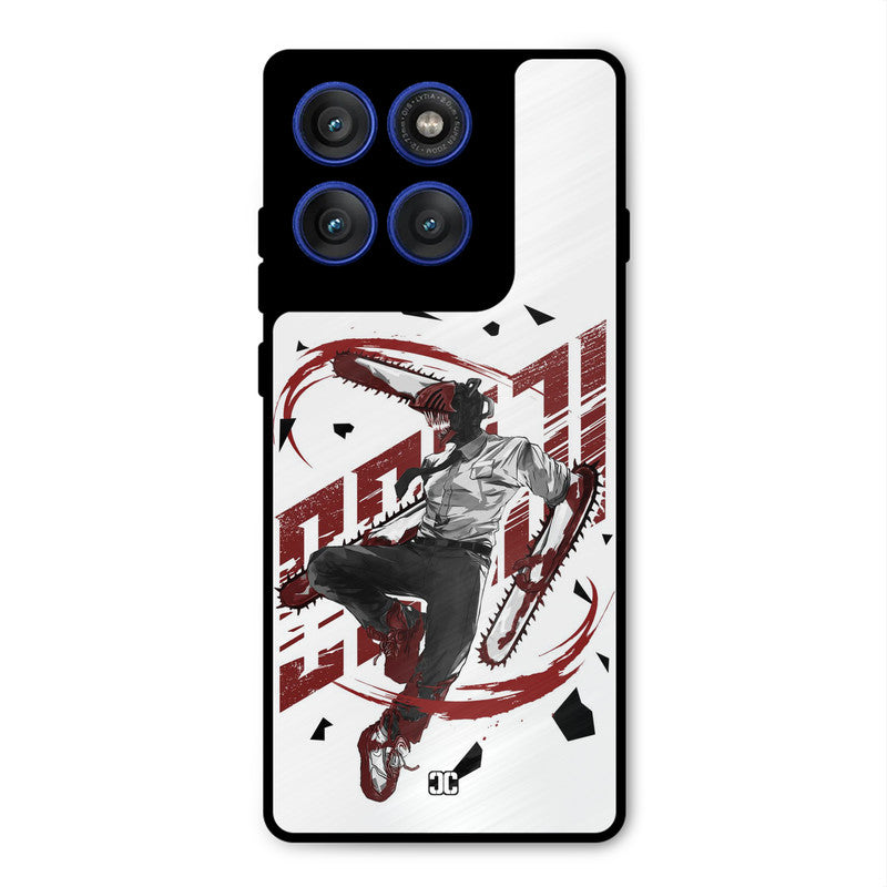 Chainsawman Typo Motorola Edge 60 Pro Mobile Back Cover - Anime PrintShield Case