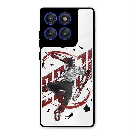 Chainsawman Typo Motorola Edge 60 Pro Mobile Back Cover - Anime PrintShield Case