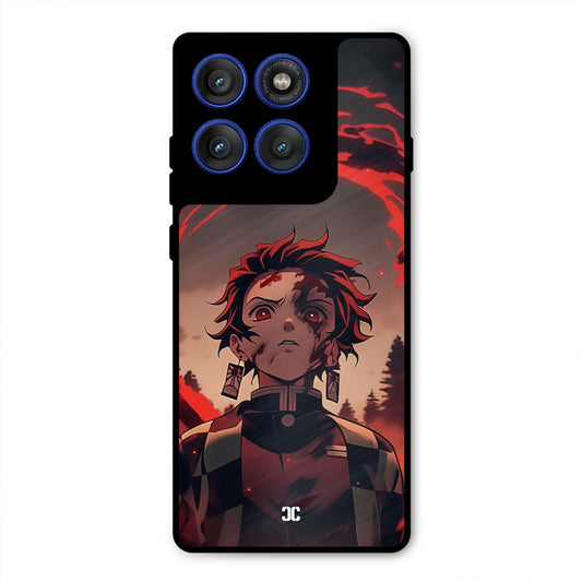 Raging Tanjiro Motorola Edge 60 Pro Mobile Back Cover - Anime PrintShield Case