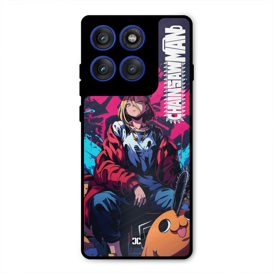 Puchita with Power Motorola Edge 60 Pro Mobile Back Cover - Anime PrintShield Case