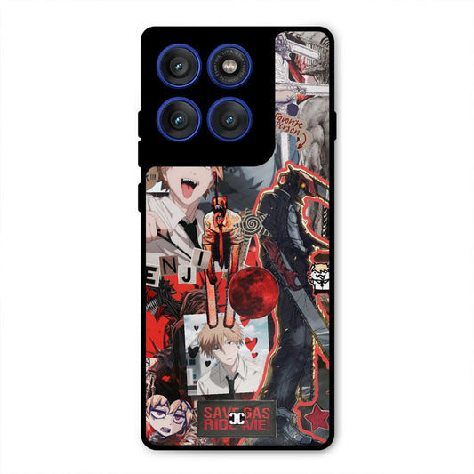 Denji Thoughts Motorola Edge 60 Pro Mobile Back Cover - Anime PrintShield Case