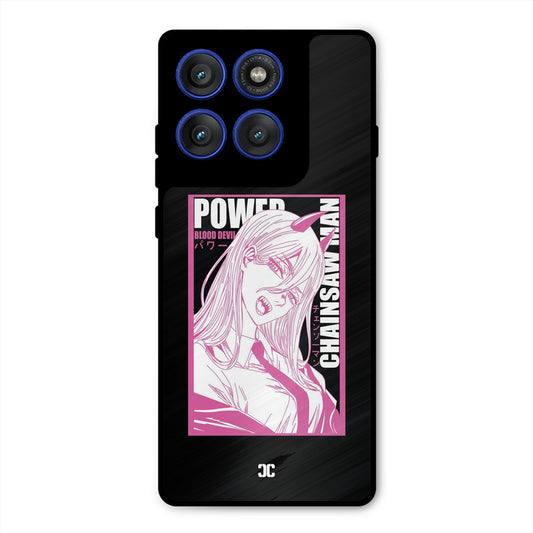 Blood Devil Power Motorola Edge 60 Pro Mobile Back Cover - Anime PrintShield Case