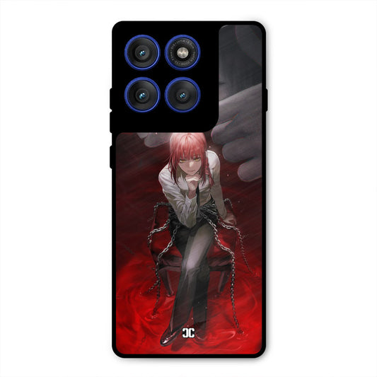 Makima Chains Motorola Edge 60 Pro Mobile Back Cover - Anime PrintShield Case