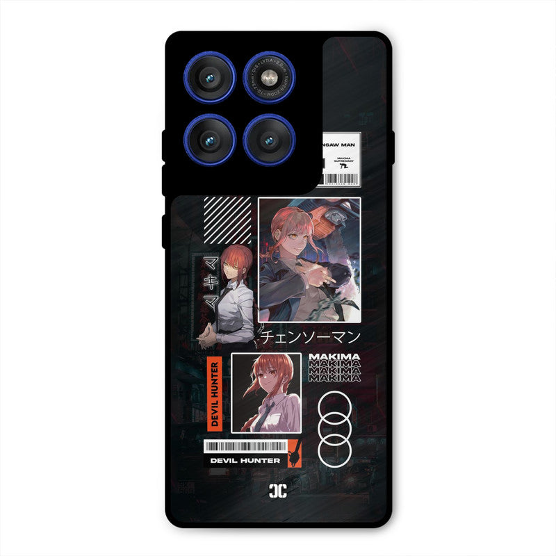 Devil Hunter Makima Motorola Edge 60 Pro Mobile Back Cover - Anime PrintShield Case