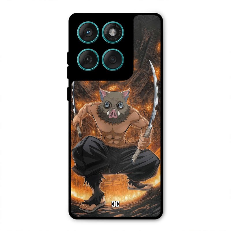 Inosuke Rage Motorola Edge 60 Mobile Back Cover - Anime PrintShield Case