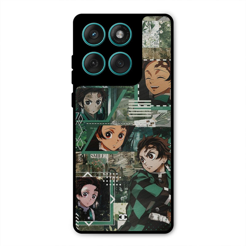 Tanjiro Thoughts Motorola Edge 60 Mobile Back Cover - Anime PrintShield Case