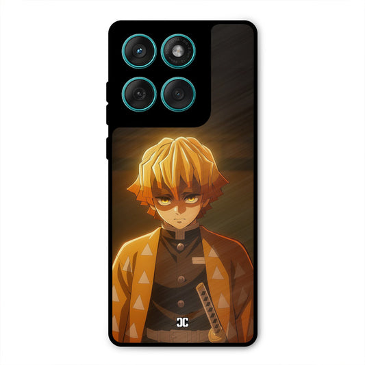 Thunderboy Zenitsu Motorola Edge 60 Mobile Back Cover - Anime PrintShield Case