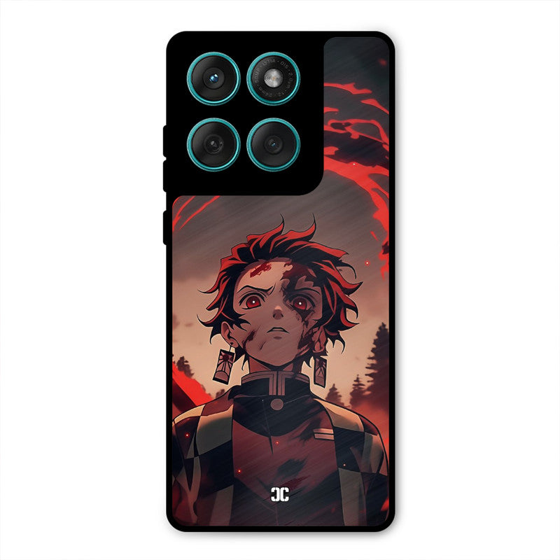 Raging Tanjiro Motorola Edge 60 Mobile Back Cover - Anime PrintShield Case