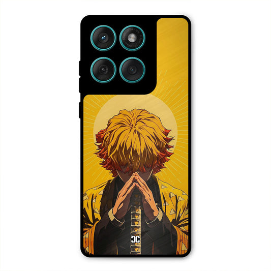 Calm Zenitsu Motorola Edge 60 Mobile Back Cover - Anime PrintShield Case