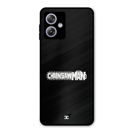 Chainsaw Logo Motorola G64 5G Mobile Back Cover - Anime PrintShield Case