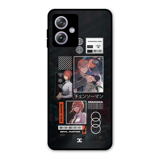 Devil Hunter Makima Motorola G64 5G Mobile Back Cover - Anime PrintShield Case