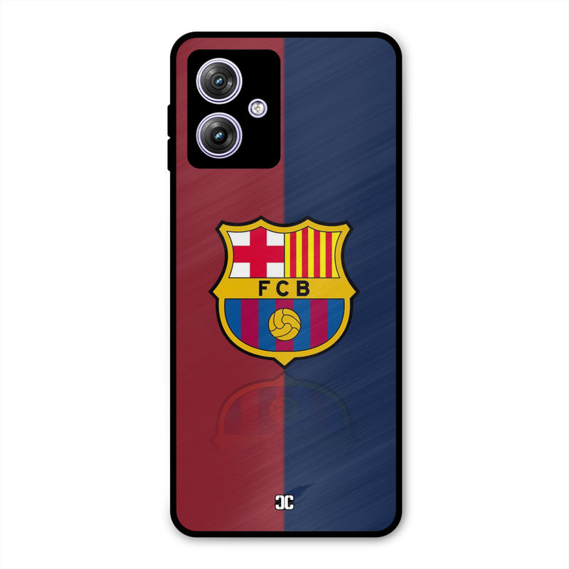 Barcelona Logo Motorola G64 5G Mobile Back Cover - Sports PrintShield Case