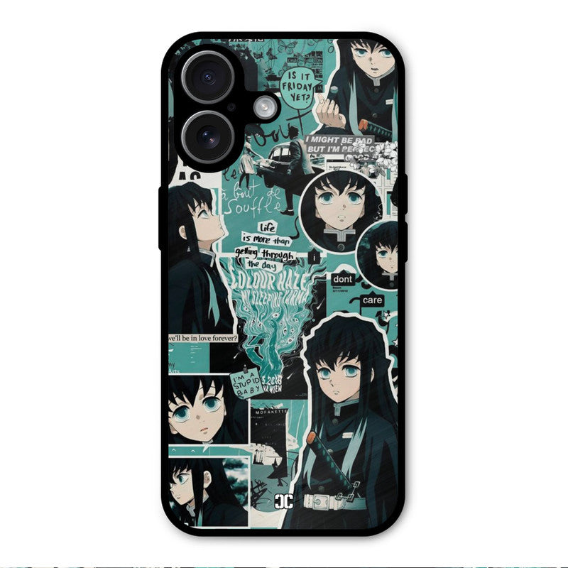 Muichiro Thoughts iPhone 17 Mobile Back Cover - Anime PrintShield Case