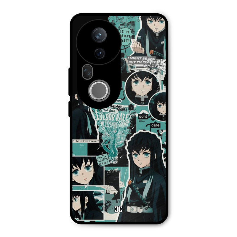 Muichiro Thoughts Vivo T4 Ultra Mobile Back Cover - Anime PrintShield Case