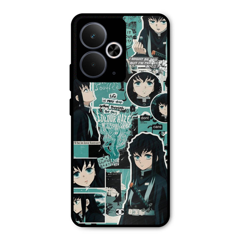Muichiro Thoughts Realme 14T Mobile Back Cover - Anime PrintShield Case