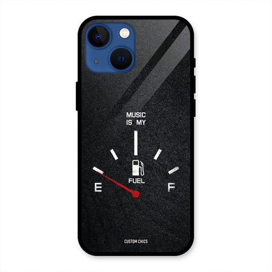 Music Fuel iPhone 13 Mini Mobile Back Cover - Typography PrintShield Case