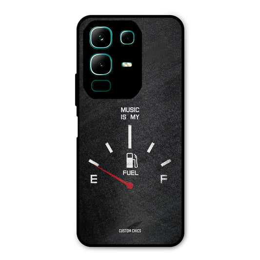 Music Fuel Infinix Note 50x Mobile Back Cover - Typography PrintShield Case