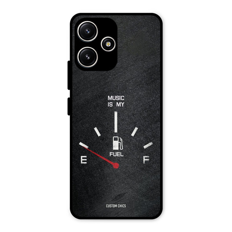 Music Fuel Redmi 12 5G Mobile Back Cover - Typography PrintShield Case