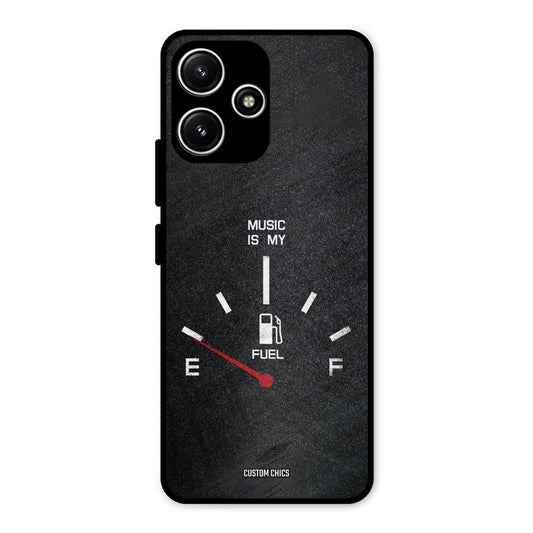 Music Fuel Redmi 12 5G Mobile Back Cover - Typography PrintShield Case