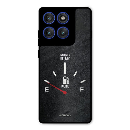 Music Fuel Motorola Edge 60 Pro Mobile Back Cover - Typography PrintShield Case