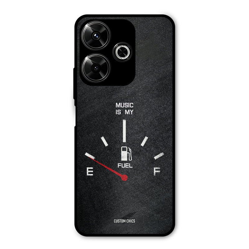 Music Fuel Redmi 13 5G Mobile Back Cover - Typography PrintShield Case