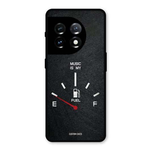 Music Fuel OnePlus 11 Mobile Back Cover - Typography PrintShield Case