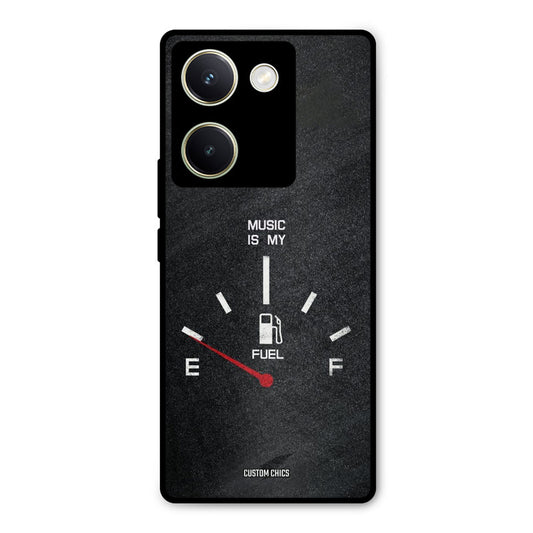 Music Fuel Vivo Y200 Pro Mobile Back Cover - Typography PrintShield Case