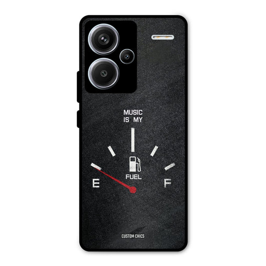 Music Fuel Redmi Note 13 Pro Plus Mobile Back Cover - Typography PrintShield Case