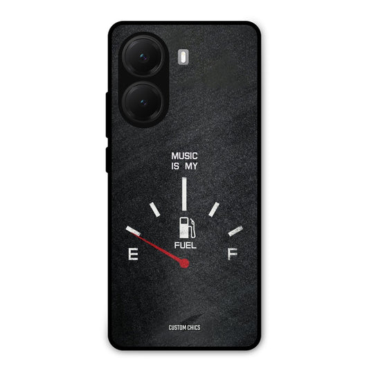 Music Fuel Poco X7 Pro Mobile Back Cover - Typography PrintShield Case