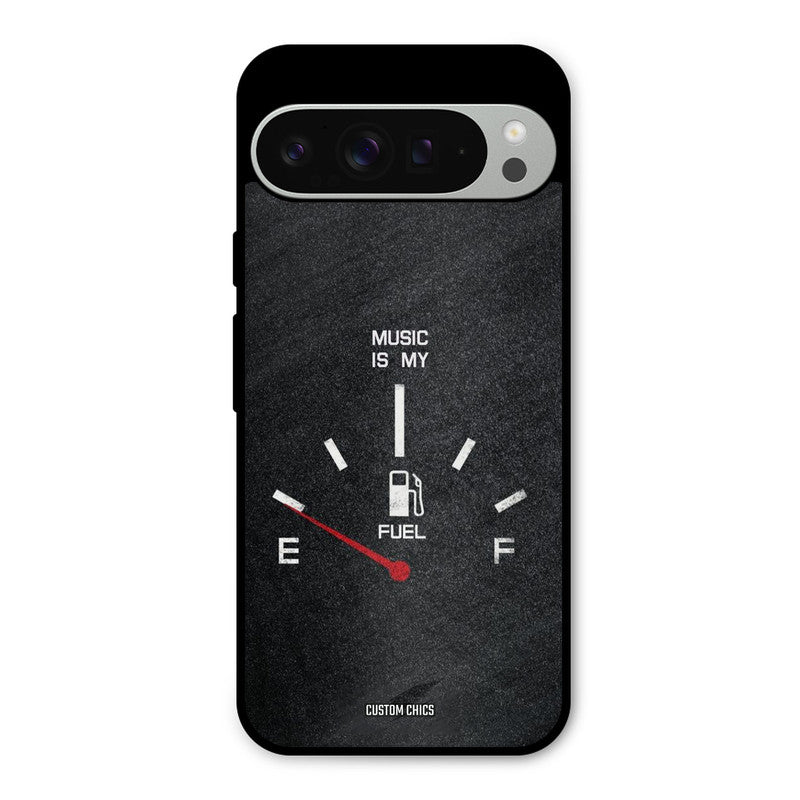 Music Fuel Google Pixel 9 Pro XL Mobile Back Cover - Typography PrintShield Case