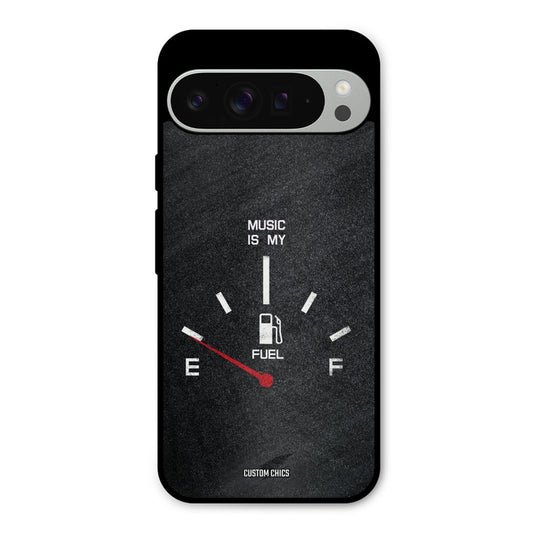 Music Fuel Google Pixel 9 Pro XL Mobile Back Cover - Typography PrintShield Case