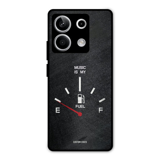 Music Fuel Redmi Note 13 5G Mobile Back Cover - Typography PrintShield Case