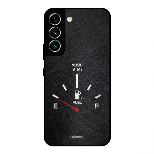 Music Fuel Samsung Galaxy S22 Mobile Back Cover - Typography PrintShield Case