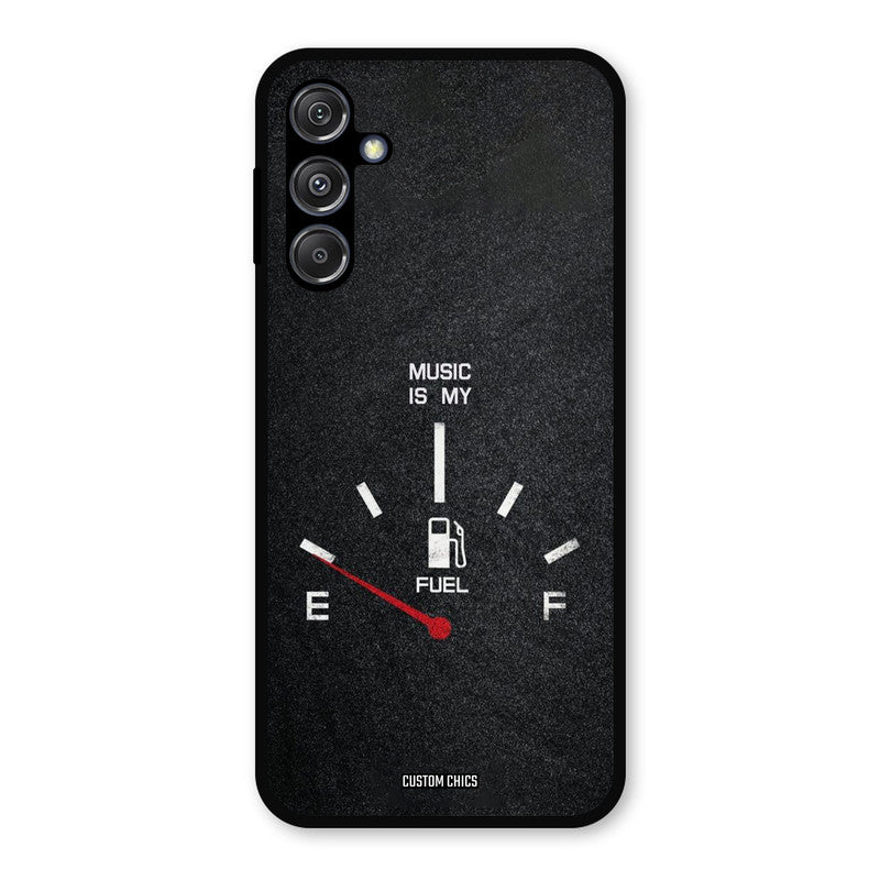 Music Fuel Samsung Galaxy M34 5G Mobile Back Cover - Typography PrintShield Case