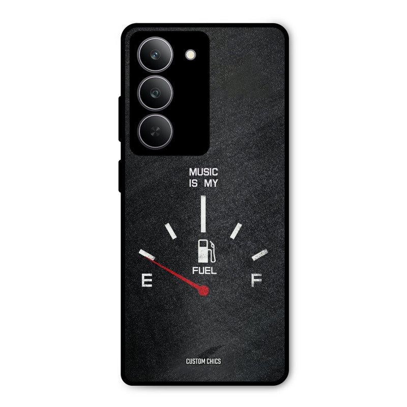 Music Fuel Realme 14x Mobile Back Cover - Typography PrintShield Case